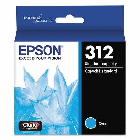 EPSON T312220-S (312XL) Claria Ink, 360 Page-Yield, Cyan T312220-S